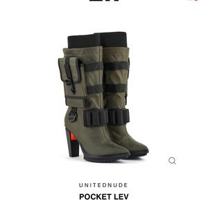 United Nude Pocket Lev Boots, Size 36 (6)